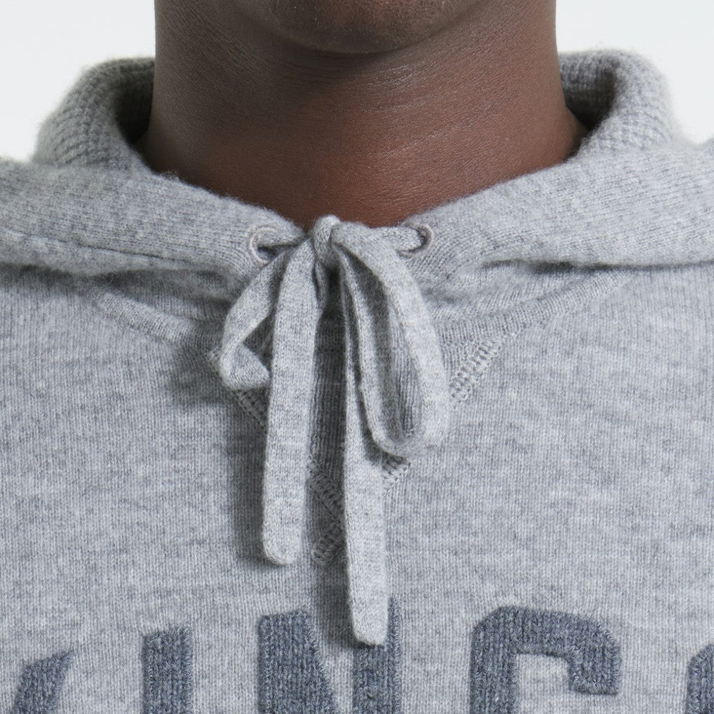 Los Angeles Kings - Todd Snyder by Fanatics Cashmere Hooded Sweater Athletic Heather Gray