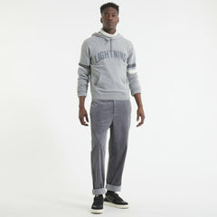 Tampa Bay Lightning - Todd Snyder by Fanatics Cashmere Hooded Sweater Athletic Heather Gray