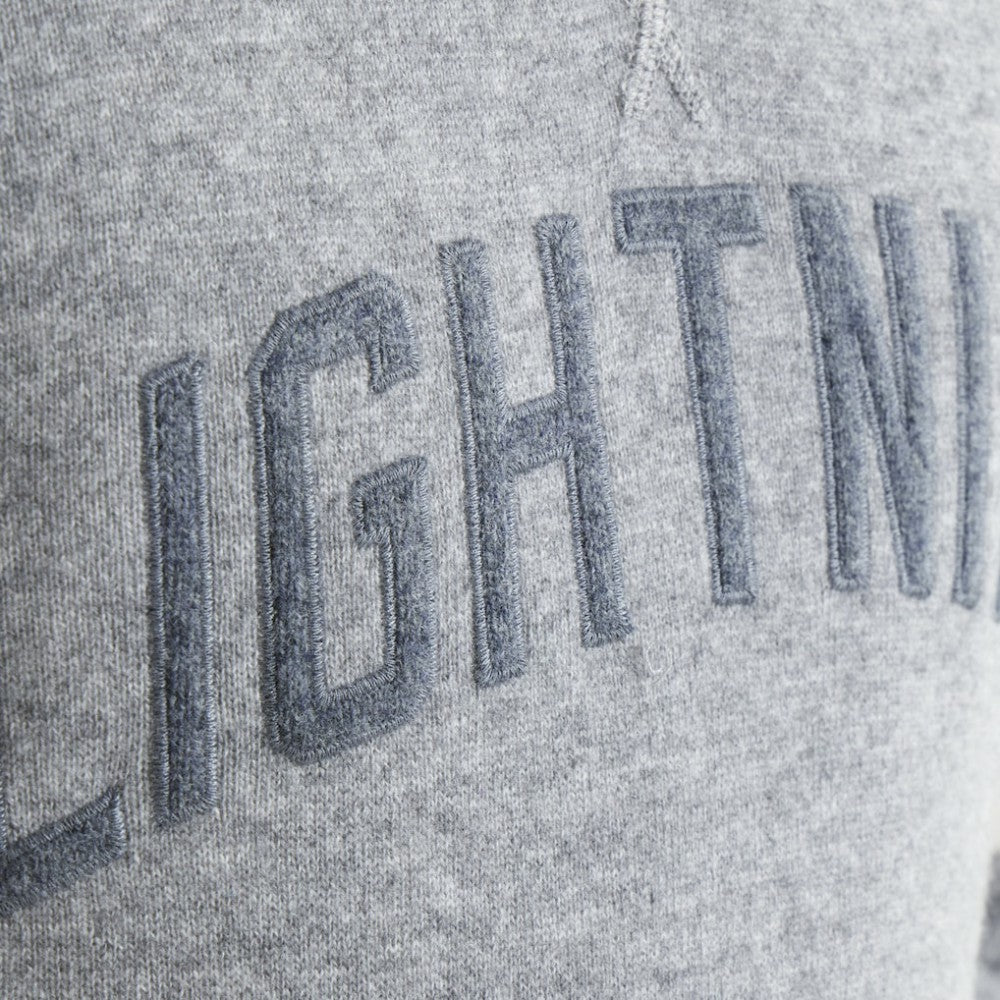 Tampa Bay Lightning - Todd Snyder by Fanatics Cashmere Hooded Sweater Athletic Heather Gray