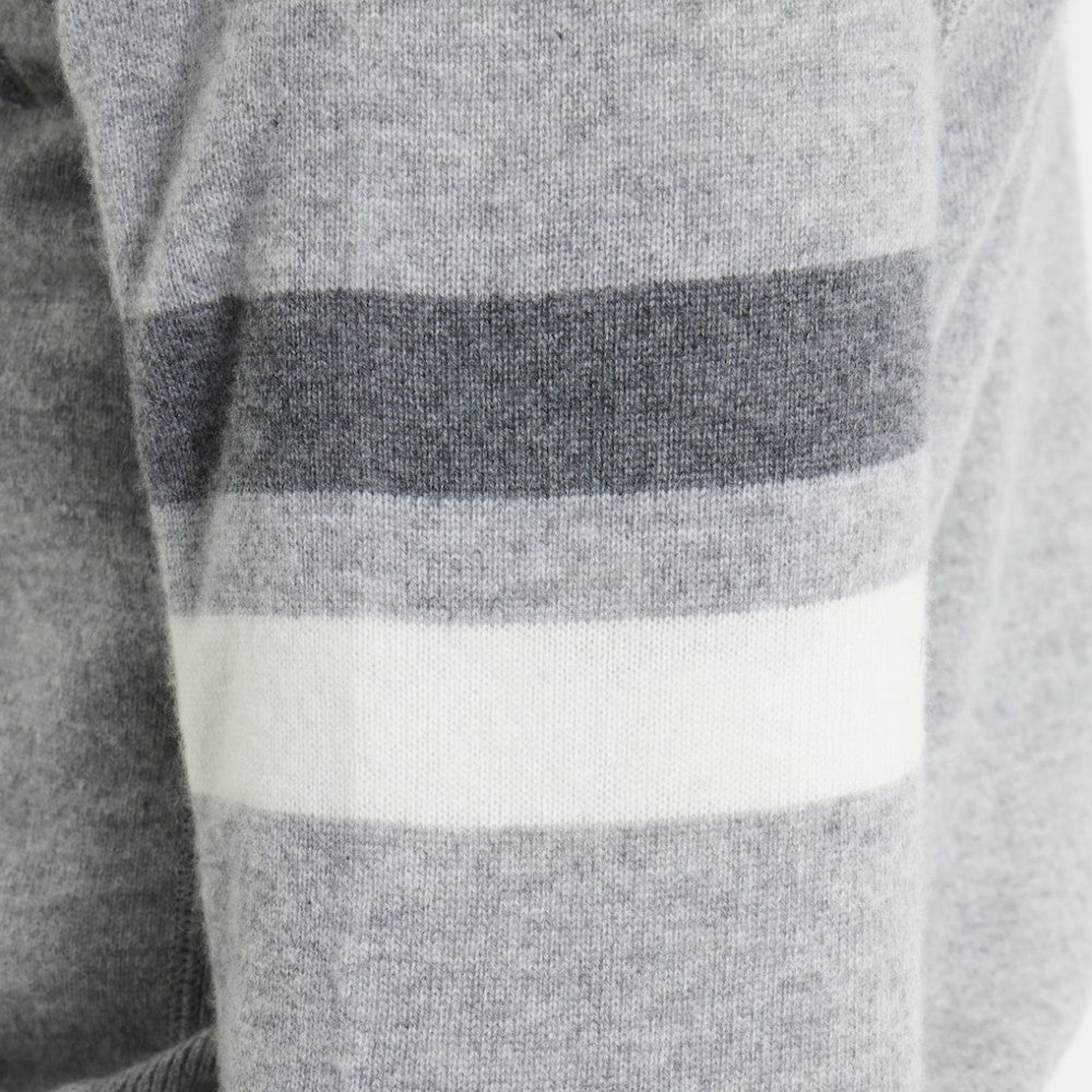 Tampa Bay Lightning - Todd Snyder by Fanatics Cashmere Hooded Sweater Athletic Heather Gray