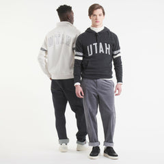 Utah Mammoth - Todd Snyder by Fanatics Cashmere Hooded Sweater Heather Black