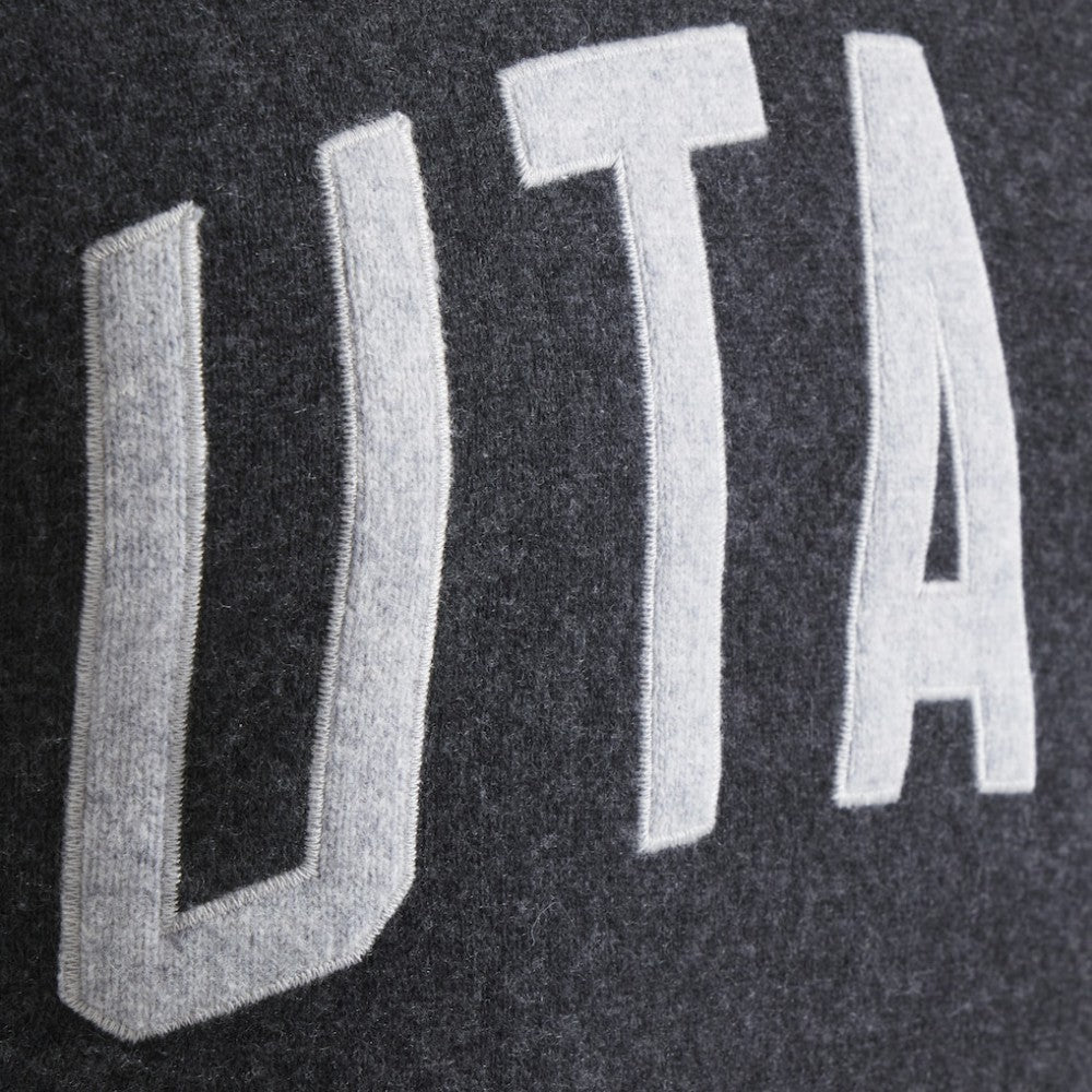 Utah Mammoth - Todd Snyder by Fanatics Cashmere Hooded Sweater Heather Black