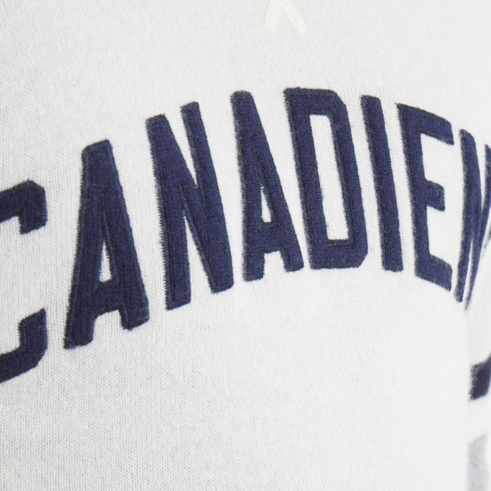 Montreal Canadiens - Todd Snyder by Fanatics Cashmere Hooded Sweater Oatmeal