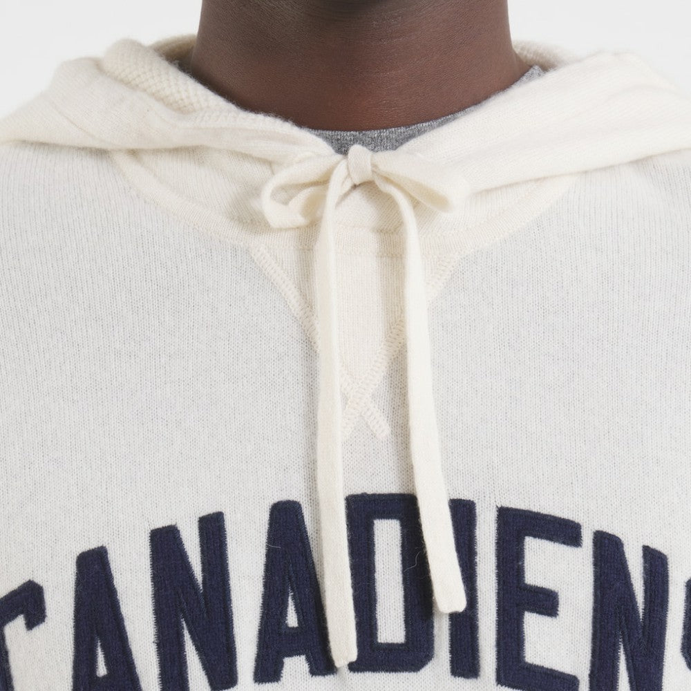 Montreal Canadiens - Todd Snyder by Fanatics Cashmere Hooded Sweater Oatmeal