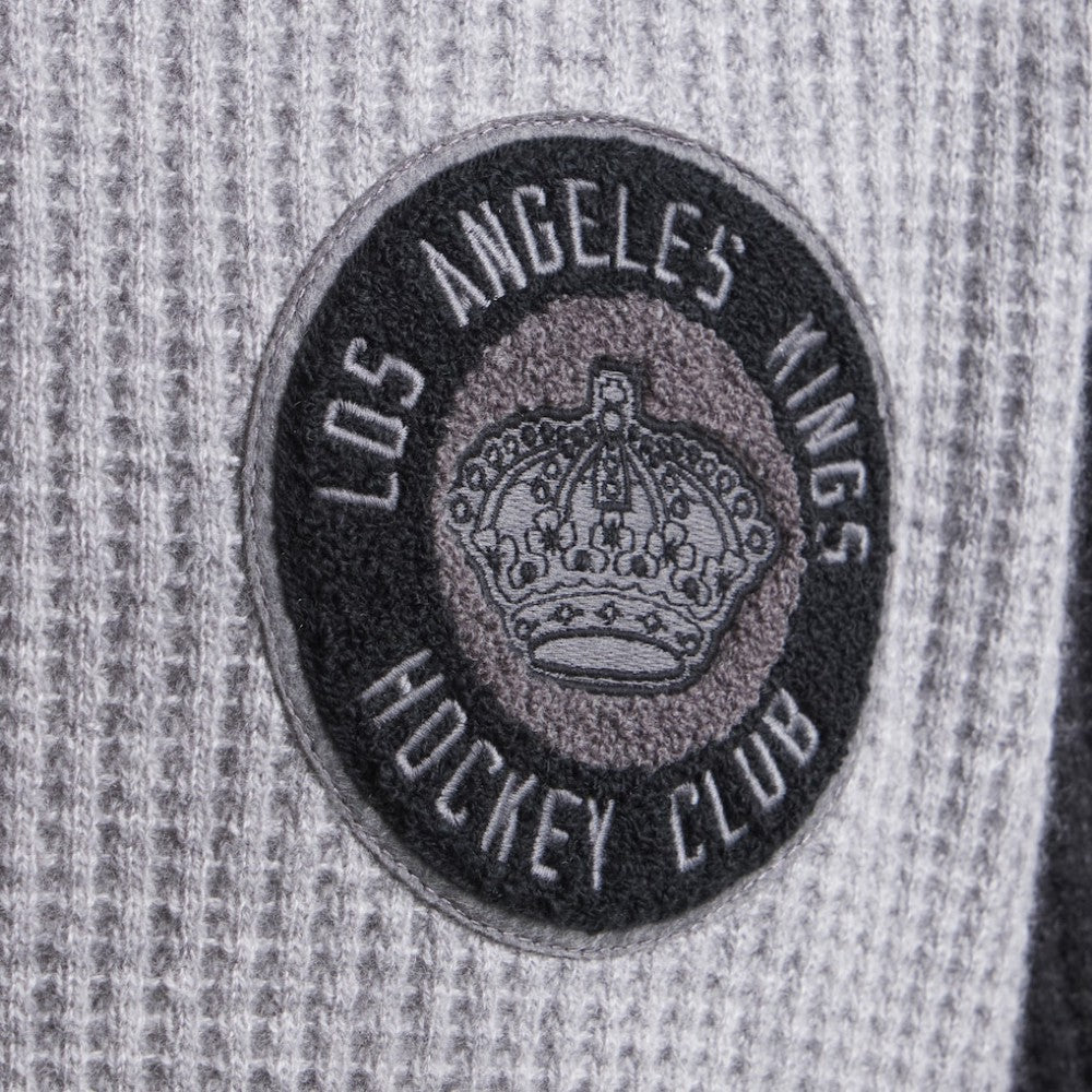 Los Angeles Kings - Todd Snyder by Fanatics Cashmere Rugby Sweater Athletic Heather Gray
