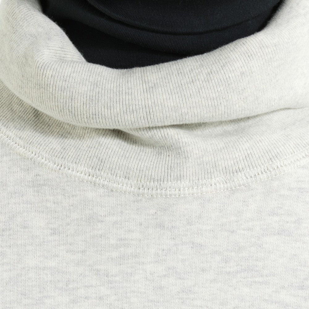 New York Rangers Todd Snyder by Fanatics Relaxed Canadian Fleece Turtleneck Heather Gray