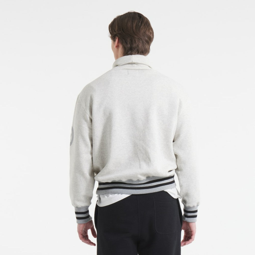 Toronto Maple Leafs - Todd Snyder by Fanatics Relaxed Canadian Fleece Turtleneck Heather Gray