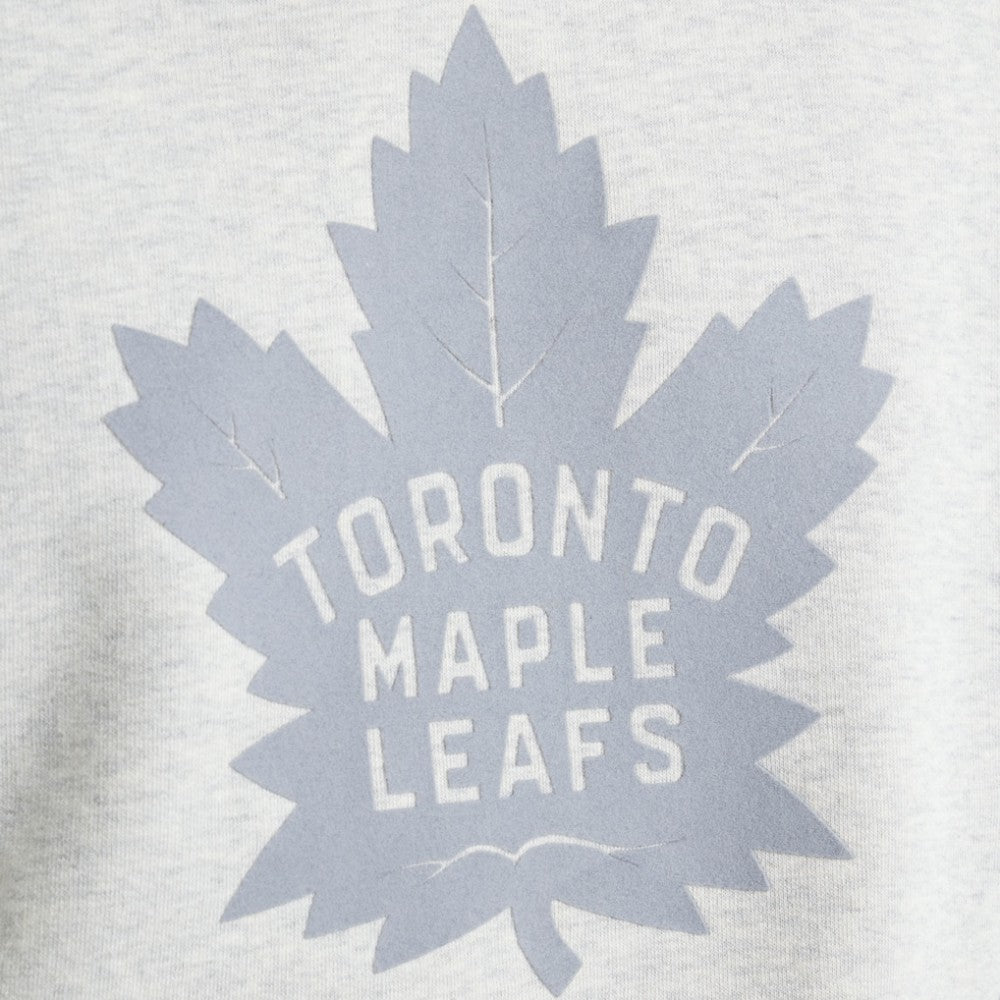 Toronto Maple Leafs - Todd Snyder by Fanatics Relaxed Canadian Fleece Turtleneck Heather Gray