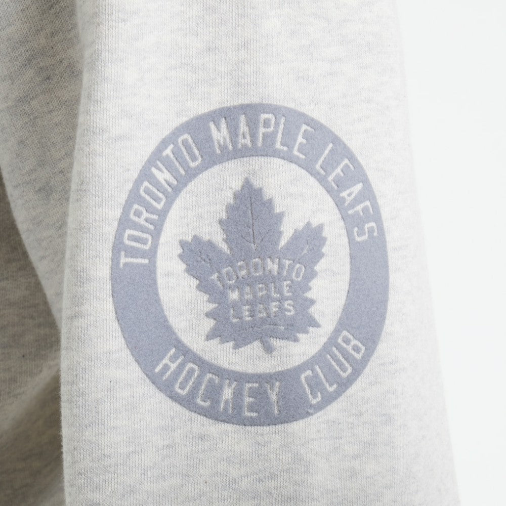 Toronto Maple Leafs - Todd Snyder by Fanatics Relaxed Canadian Fleece Turtleneck Heather Gray