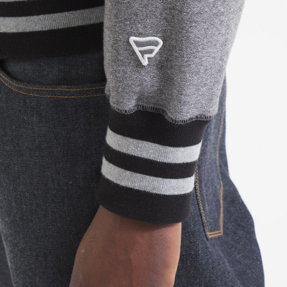 Utah Mammoth - Todd Snyder by Fanatics Relaxed Canadian Fleece Turtleneck Dark Heather Gray
