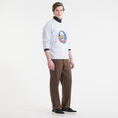 New York Islanders - Todd Snyder by Fanatics Heavyweight Football Jersey Heather Gray