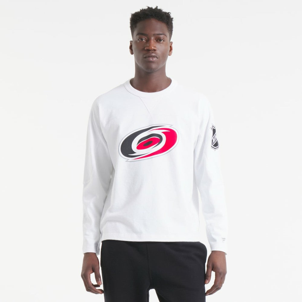 Carolina Hurricanes Todd Snyder by Fanatics Heavyweight Football Jersey - White | NHL Jerseys