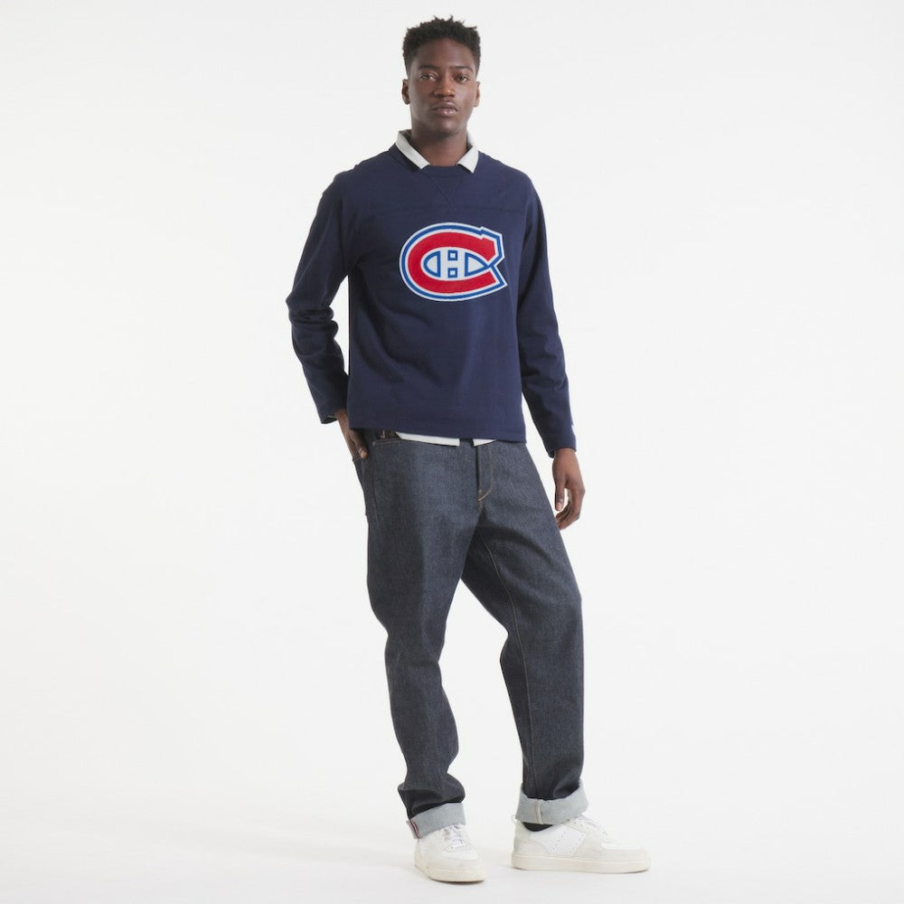 Montreal Canadiens - Todd Snyder by Fanatics Heavyweight Football Jersey Navy