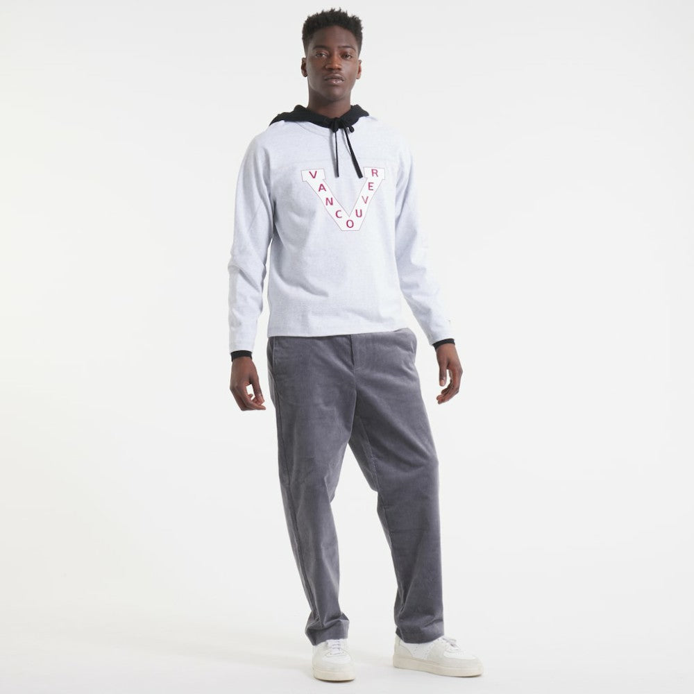 Vancouver Canucks Todd Snyder by Fanatics Heavyweight Football Jersey - Heather Gray | NHL Jerseys