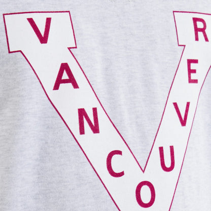 Vancouver Canucks Todd Snyder by Fanatics Heavyweight Football Jersey - Heather Gray | NHL Jerseys