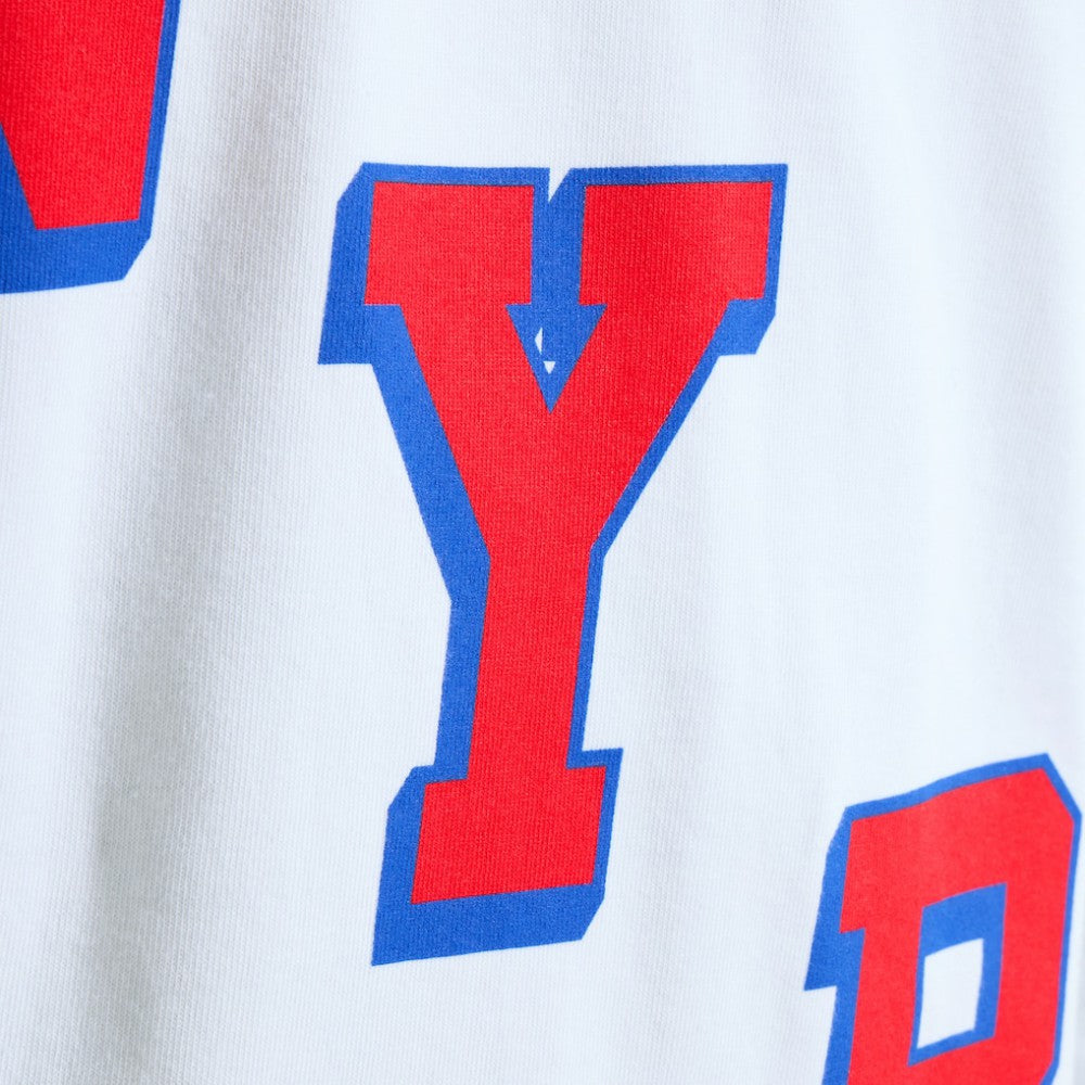 New York Rangers Todd Snyder by Fanatics Heavyweight Football Jersey - White | NHL Jerseys