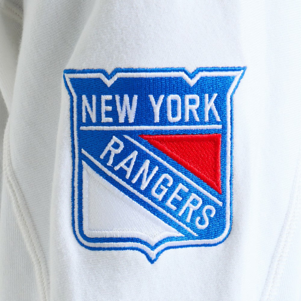 New York Rangers Todd Snyder by Fanatics Heavyweight Football Jersey White