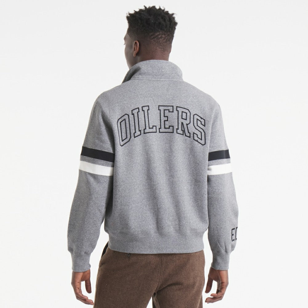 Edmonton Oilers - Todd Snyder by Fanatics Full-Zip Fleece Dark Heather Gray