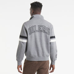 Edmonton Oilers - Todd Snyder by Fanatics Full-Zip Fleece Dark Heather Gray