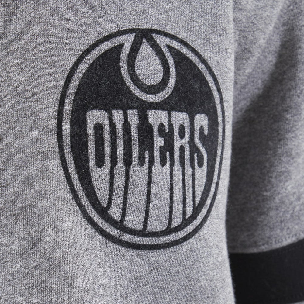 Edmonton Oilers - Todd Snyder by Fanatics Full-Zip Fleece Dark Heather Gray