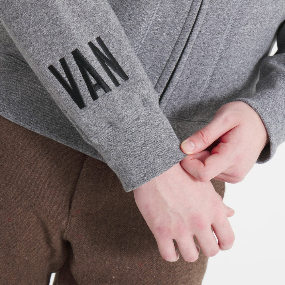 Vancouver Canucks - Todd Snyder by Fanatics Full-Zip Fleece Dark Heather Gray