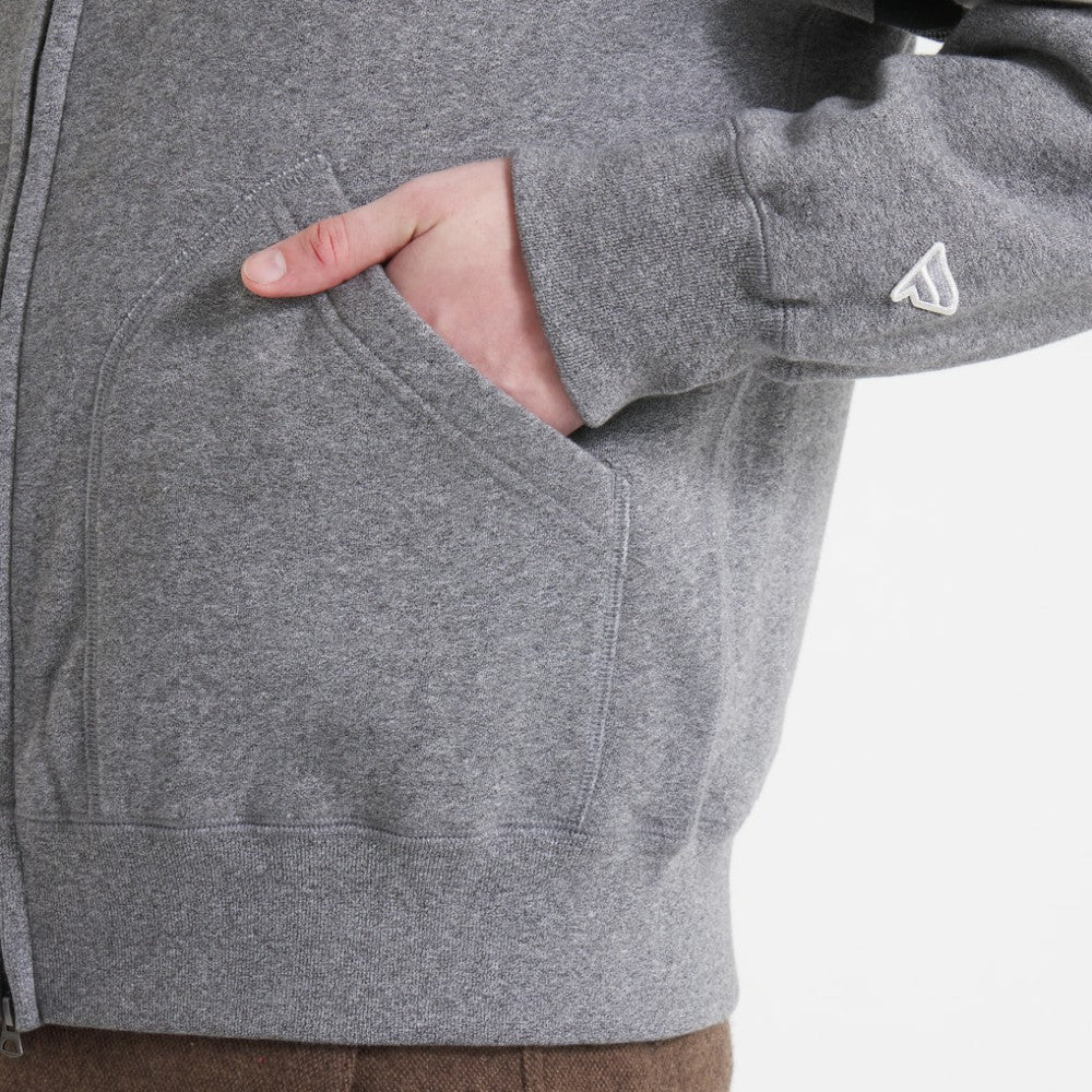 Vancouver Canucks - Todd Snyder by Fanatics Full-Zip Fleece Dark Heather Gray