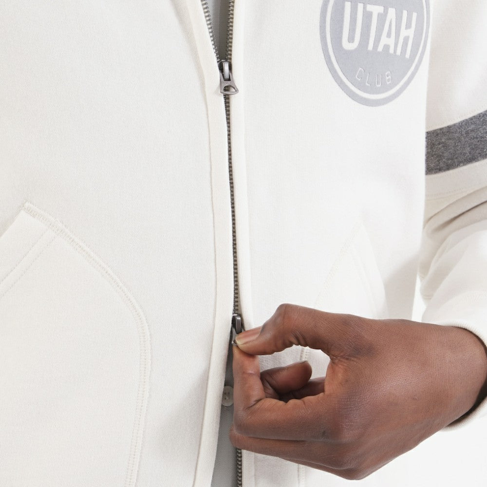 Utah Mammoth - Todd Snyder by Fanatics Full-Zip Fleece White