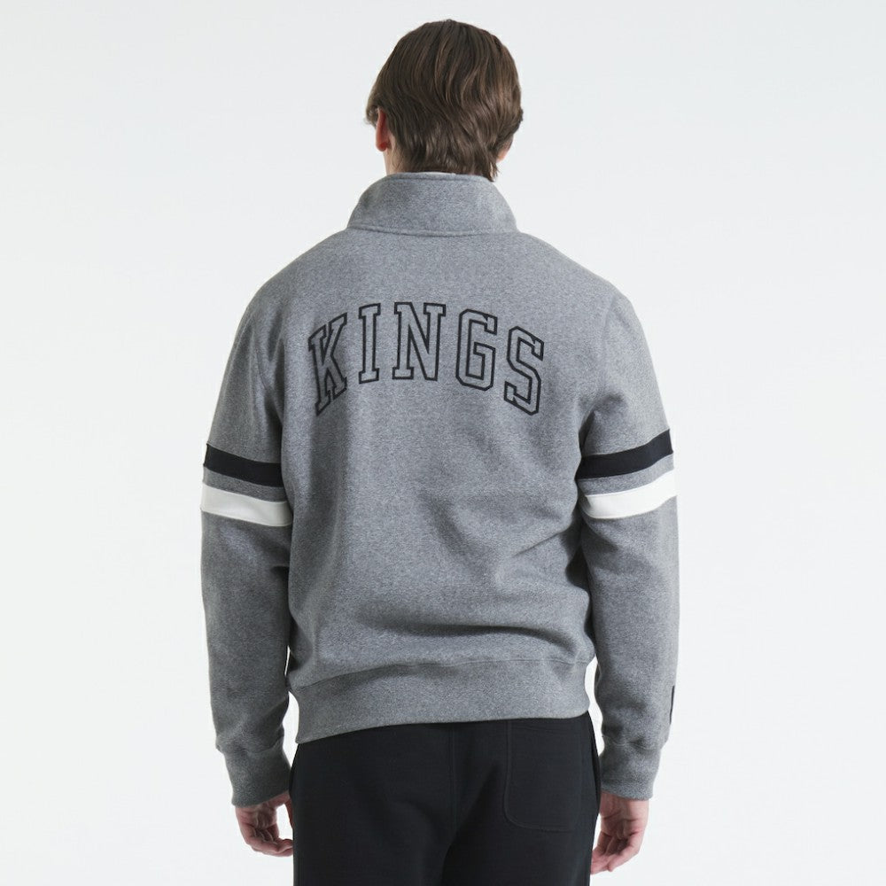 Los Angeles Kings - Todd Snyder by Fanatics Full-Zip Fleece Dark Heather Gray