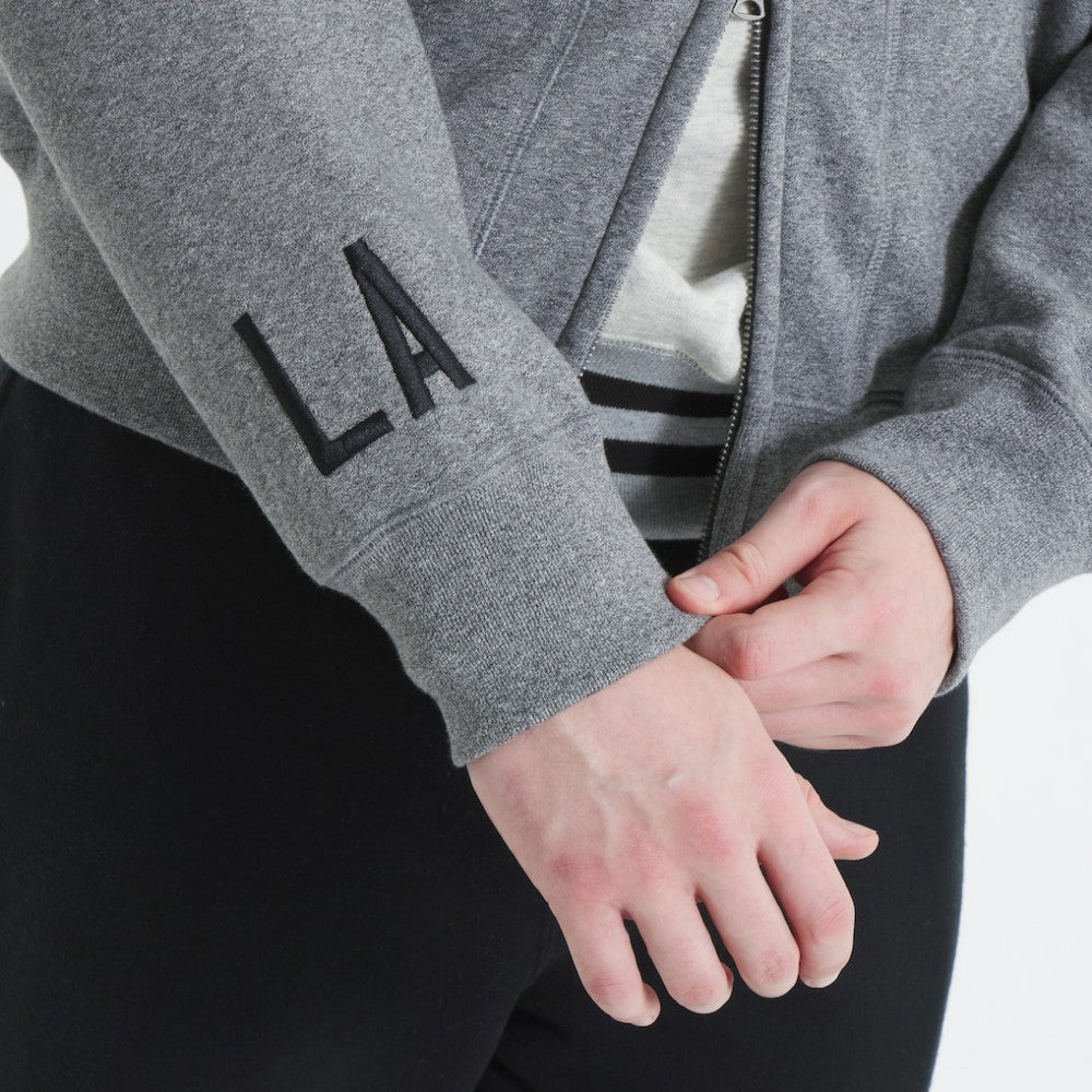Los Angeles Kings - Todd Snyder by Fanatics Full-Zip Fleece Dark Heather Gray