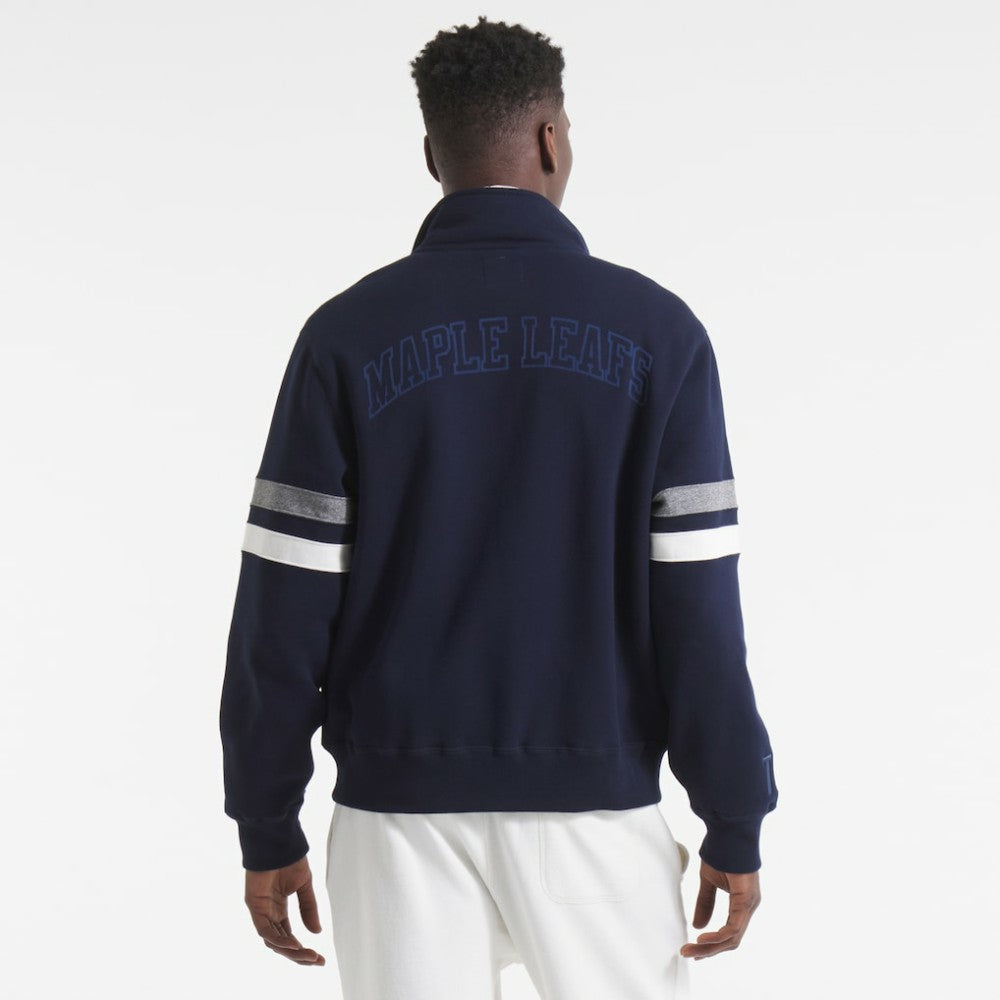 Toronto Maple Leafs - Todd Snyder by Fanatics Full-Zip Fleece Navy