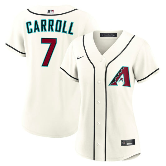 Corbin Carroll Arizona Diamondbacks Nike Women's Home Replica Jersey - Cream | MLB Jerseys