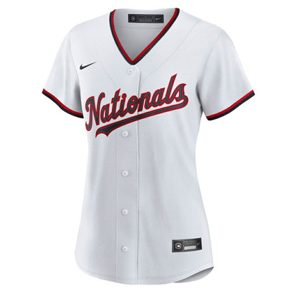 Dylan Crews Washington Nationals Nike Women's Home Replica Jersey - White | MLB Jerseys