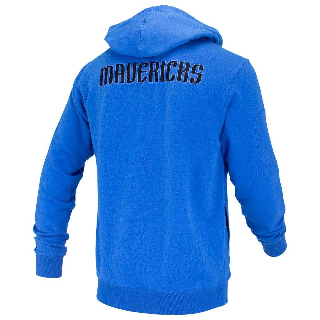 NBA - Dallas Mavericks FISLL Unisex Logoman Shadow Collection Pullover Hoodie - Royal