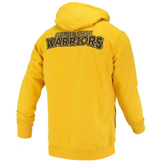NBA - Golden State Warriors FISLL Unisex Logoman Shadow Collection Pullover Hoodie - Gold