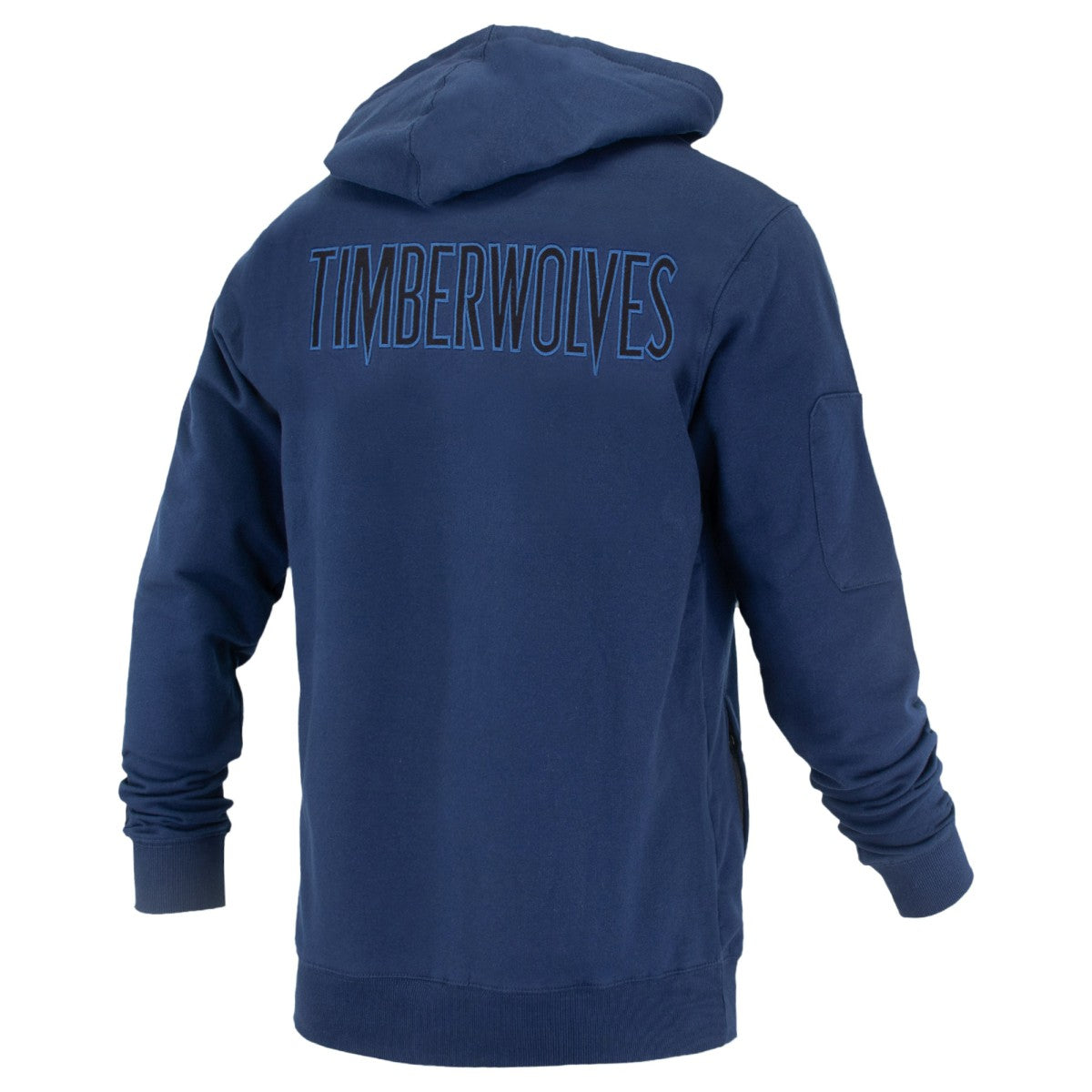 NBA - Minnesota Timberwolves FISLL Unisex Logoman Shadow Collection Pullover Hoodie - Navy