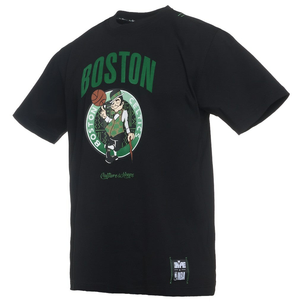 NBA - Boston Celtics NBA x Two Hype Culture & Hoops Collection Premium T-Shirt - Black