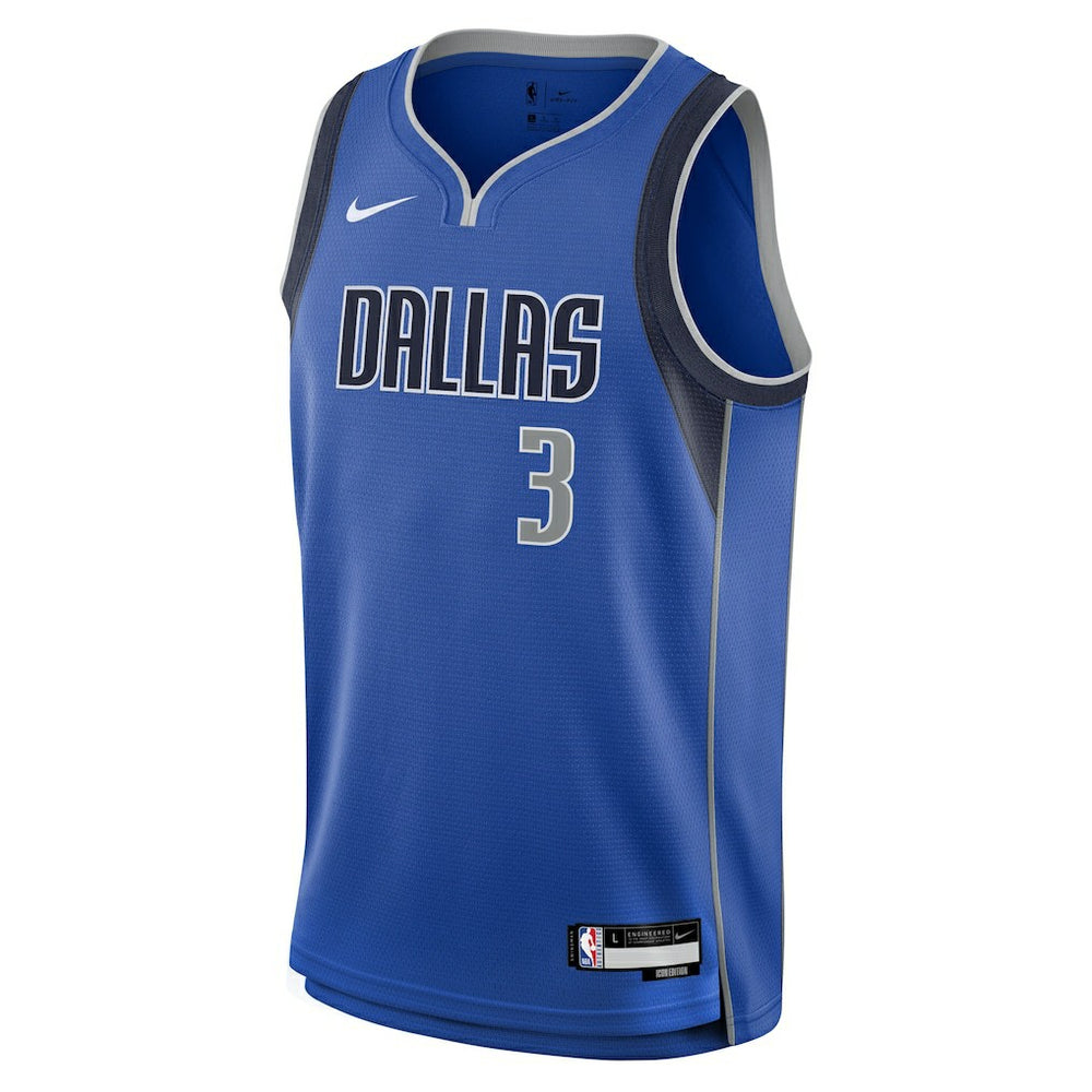 Nike - Anthony Davis Dallas Mavericks Youth Swingman Jersey - Icon Editi- Blue