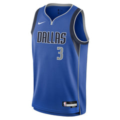 Nike - Anthony Davis Dallas Mavericks Youth Swingman Jersey - Icon Editi- Blue