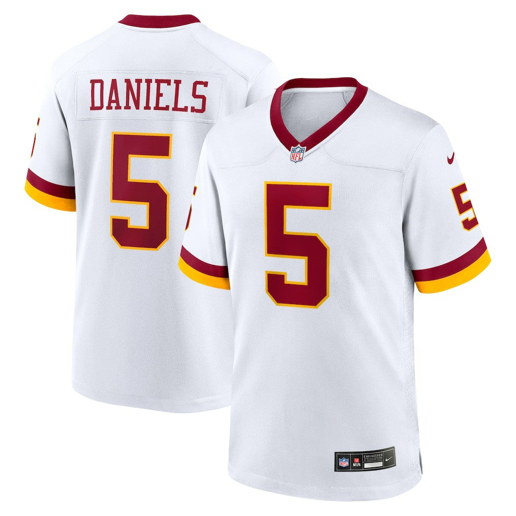 Jayden Daniels Washington Commanders Game Super Bowl Era Jersey White - Nike
