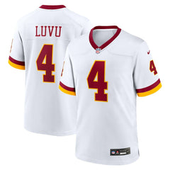 Frankie Luvu Washington Commanders Game Super Bowl Era Jersey White - Nike