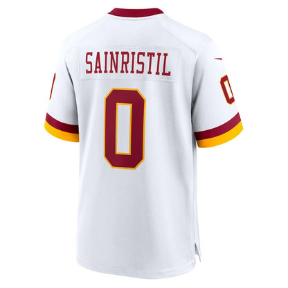 Mike Sainristil Washington Commanders Game Super Bowl Era Jersey - White | NFL Jerseys