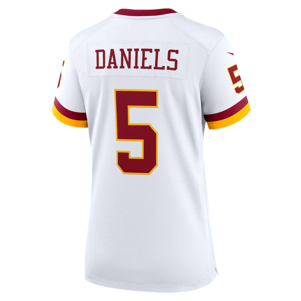 Jayden Daniels Washington Commanders Women's Game Super Bowl Era Jersey White - Nike