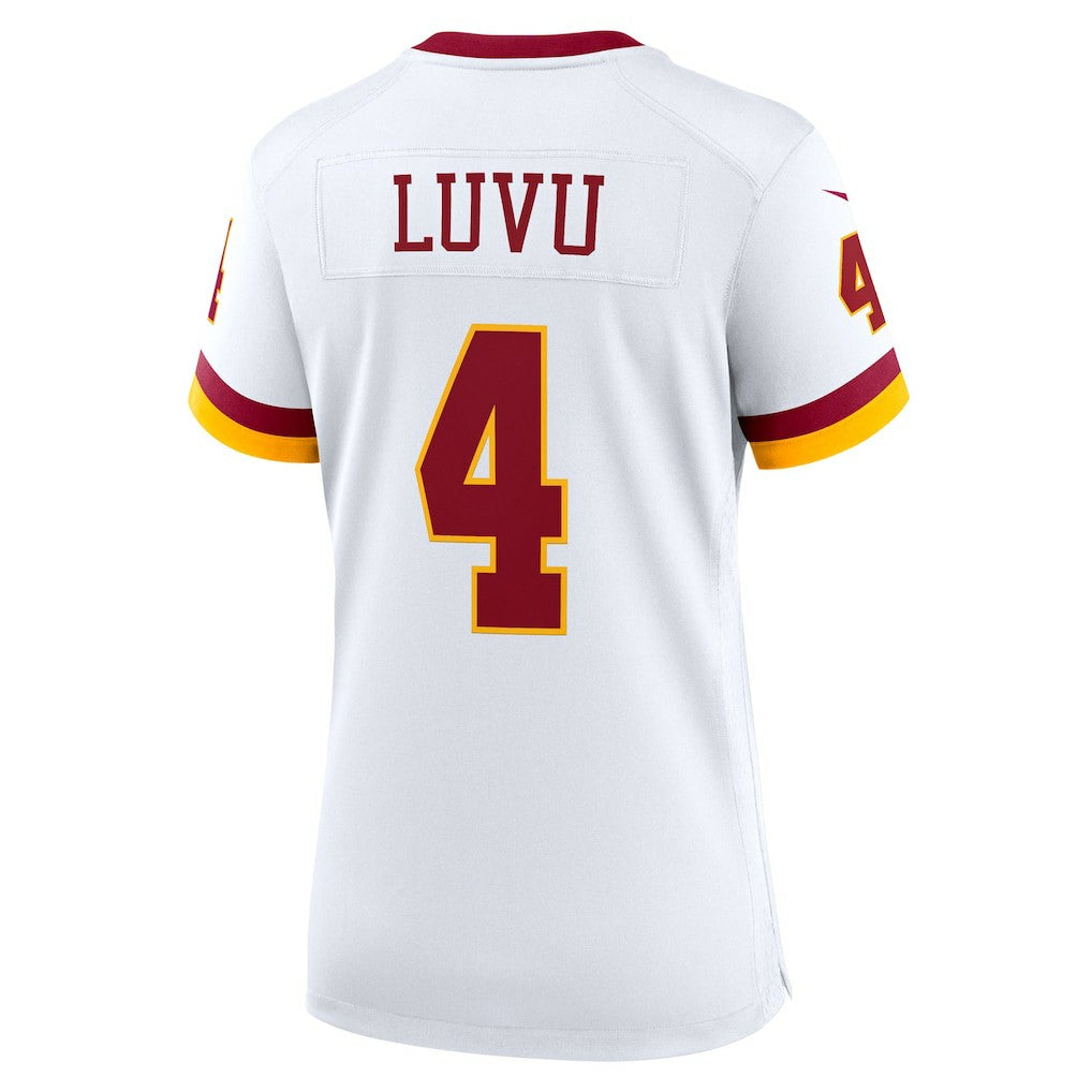 Frankie Luvu Washington Commanders Women's Game Super Bowl Era Jersey White - Nike