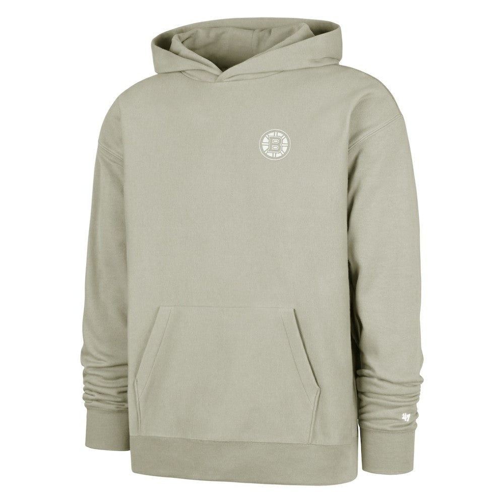 Boston Bruins '47  Foundation Pullover Hoodie Gray
