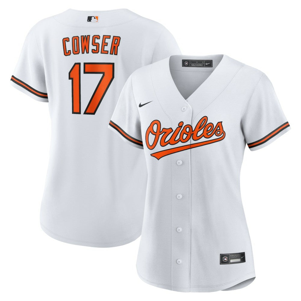 Colton Cowser Baltimore Orioles Nike Women's Home Replica Jersey Clearance
