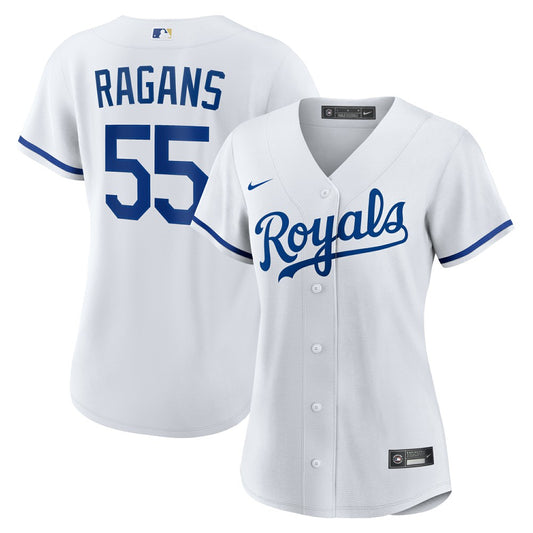 Cole Ragans Kansas City Royals Nike Women's Home Replica Jersey - White | MLB Jerseys
