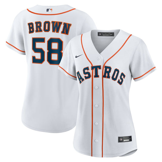 Hunter Brown Houston Astros Nike Women's Home Replica Jersey - White | MLB Jerseys