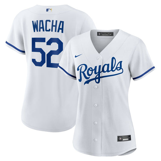 Michael Wacha Kansas City Royals Nike Women's Home Replica Jersey - White | MLB Jerseys