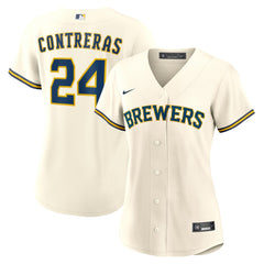 William Contreras Milwaukee Brewers Nike Women's Home Replica Jersey Online