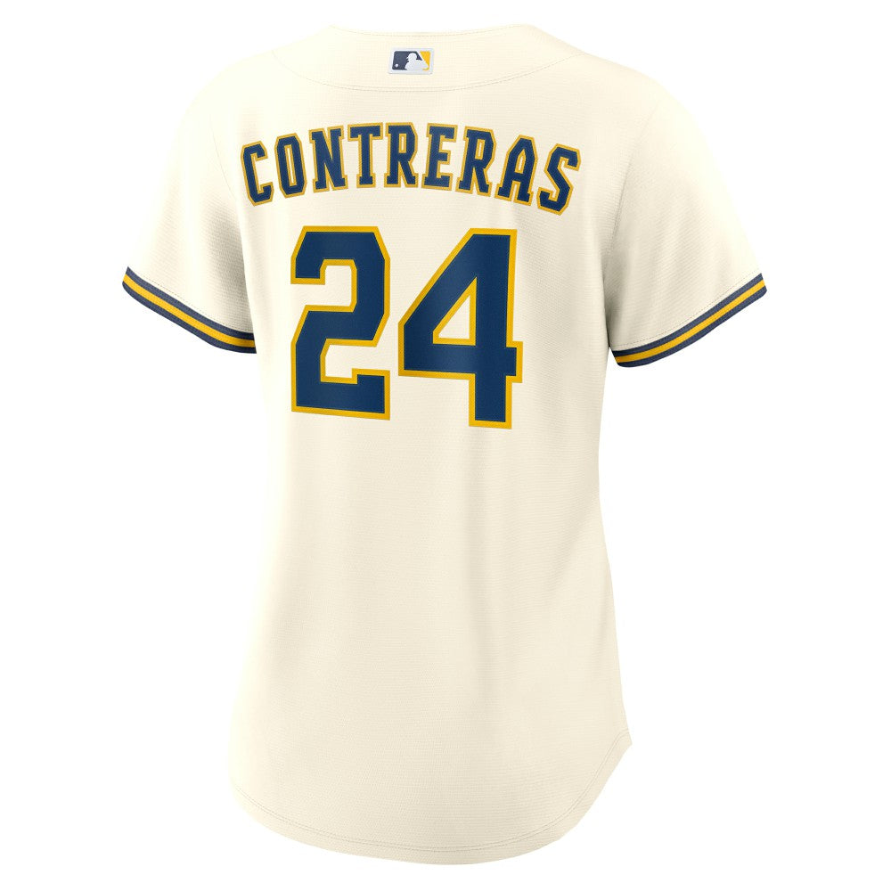 William Contreras Milwaukee Brewers Nike Women's Home Replica Jersey Online